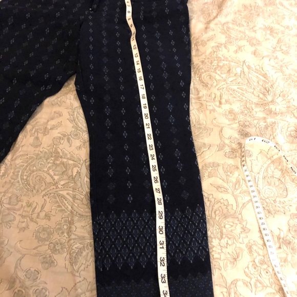 Gap Skinny Ankle Mid Rise Blue Pants - Picture 7 of 7